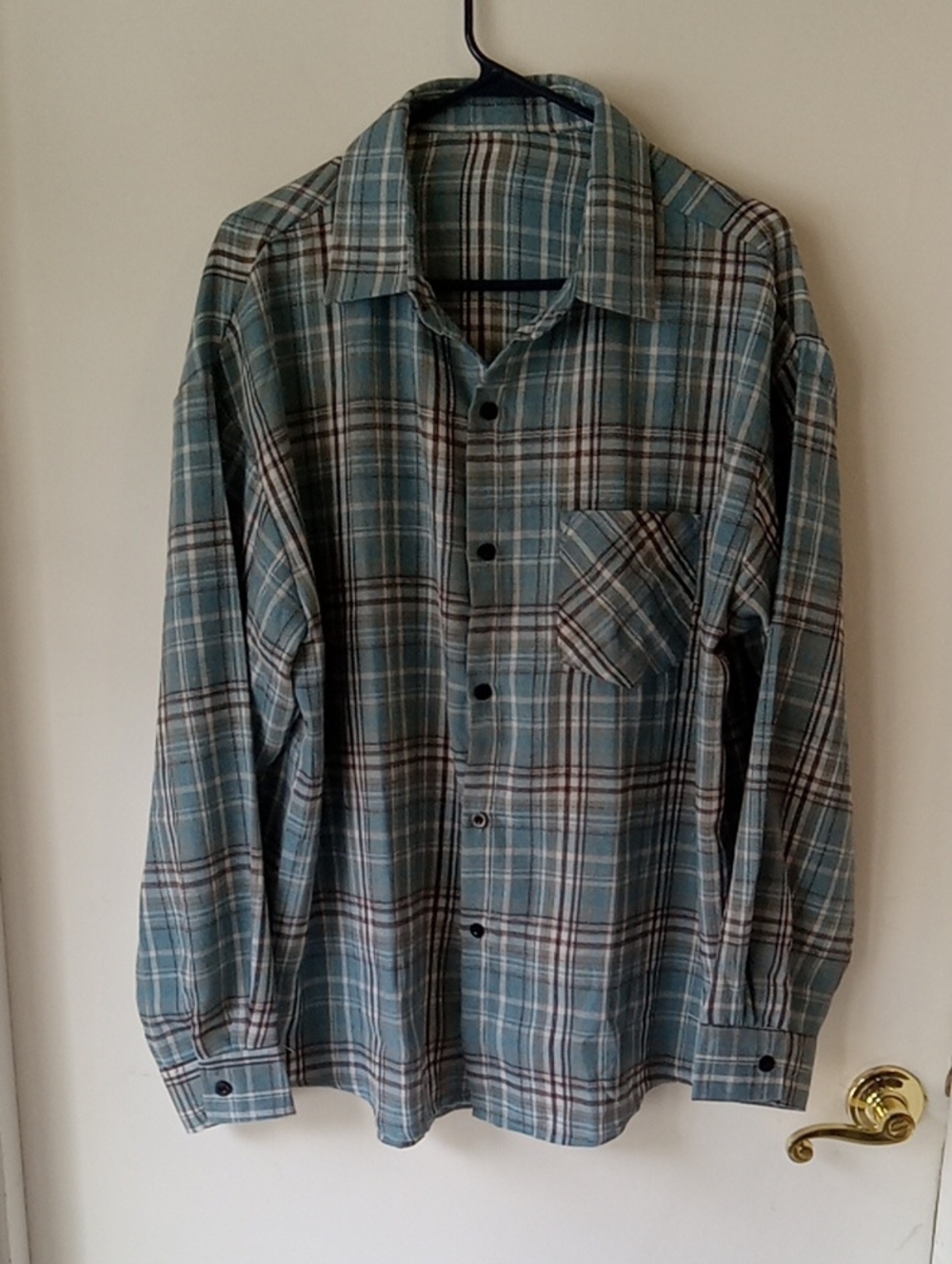 Men's Plaid Flannel Shirt